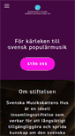 Mobile Screenshot of musikskattenshus.org